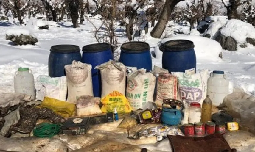 Batman'da PKK'ya Ait 180 Kilo Amonyum Nitrat Ele Geçirildi