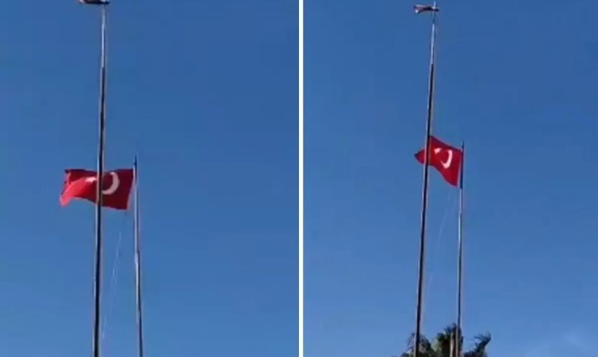 Bayrağımıza yapılan hain saldırıya tepkiler çığ gibi