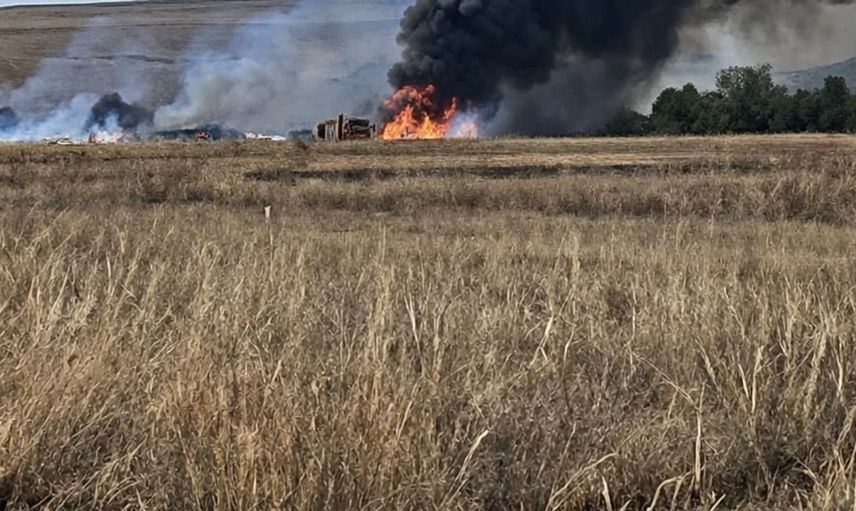 Muratlı'da açık alanda yangın paniği: Ekipler zamanında müdahale etti