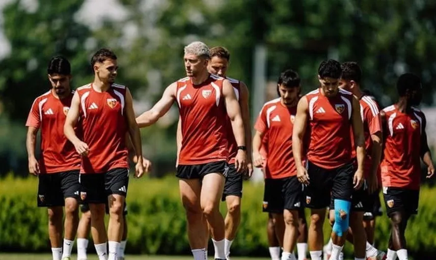 Kayserispor, Vanspor maçı için son hazırlıklarını yaptı