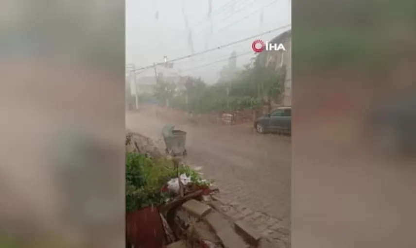 Bozkır'da sağanak ve dolu yağışı sonrası hasar tespiti başlatıldı