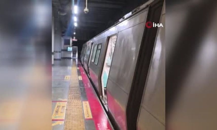 Gayrettepe metro istasyonunda intihar girişimi sonrası genç kurtarıldı