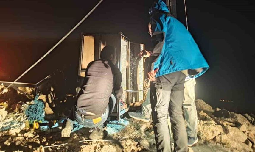 Ulubaba Tepesi'nde yapılan UHF rölesi afet iletişimini güçlendirecek