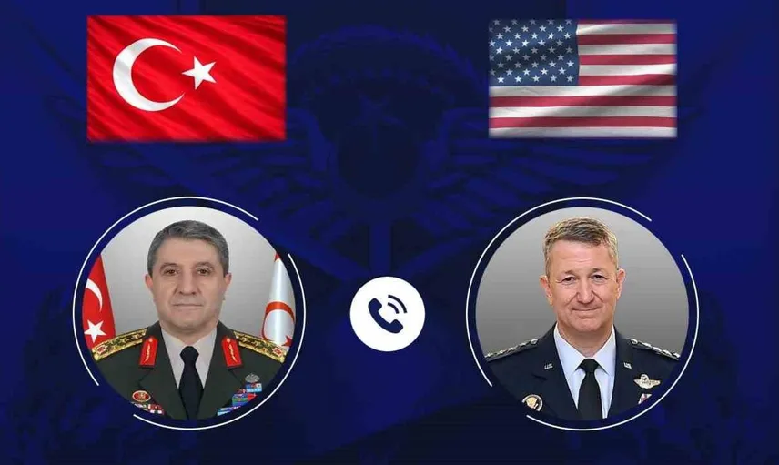 Orgeneral Bayraktaroğlu ve ABD'li mevkidaşı Caine'den önemli telefon görüşmesi