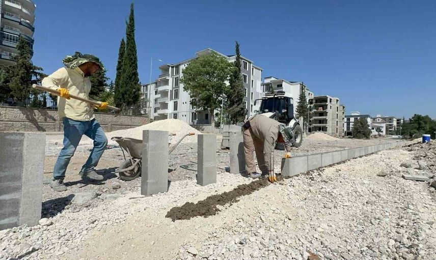 Adıyaman’da üstyapı çalışmaları devam ediyor