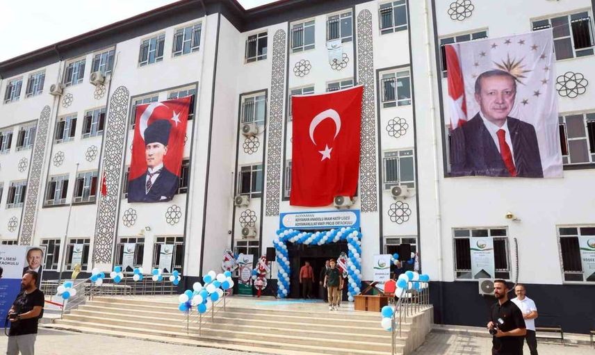 Adıyaman’da eğitimde yeni bir adım: 16 derslikli imam hatip ortaokulu açıldı