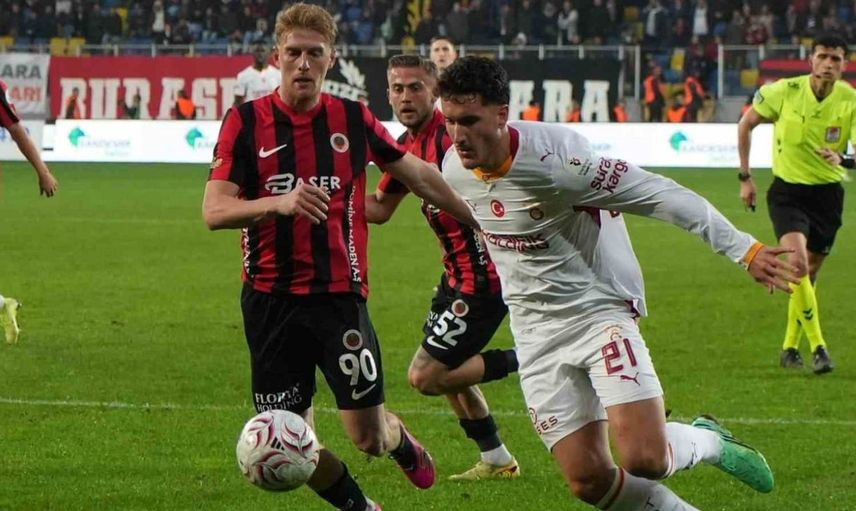 Galatasaray, Gençlerbirliği'nden 3 puanla döndü: Liderliği sürdürdü