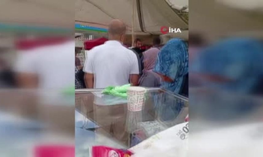 Veli Ağbaba pazarda sağlık sorunu yaşadı: Hastaneye kaldırıldı