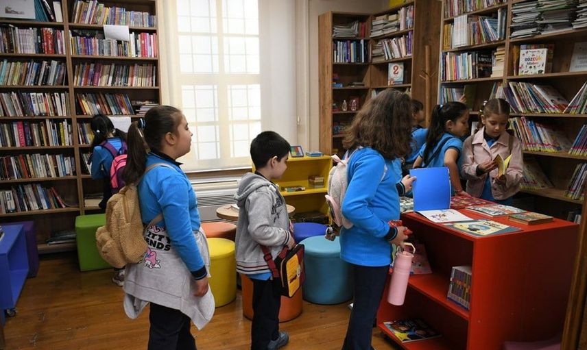Minik okuyucular seyakmer'de keşfe çıktı