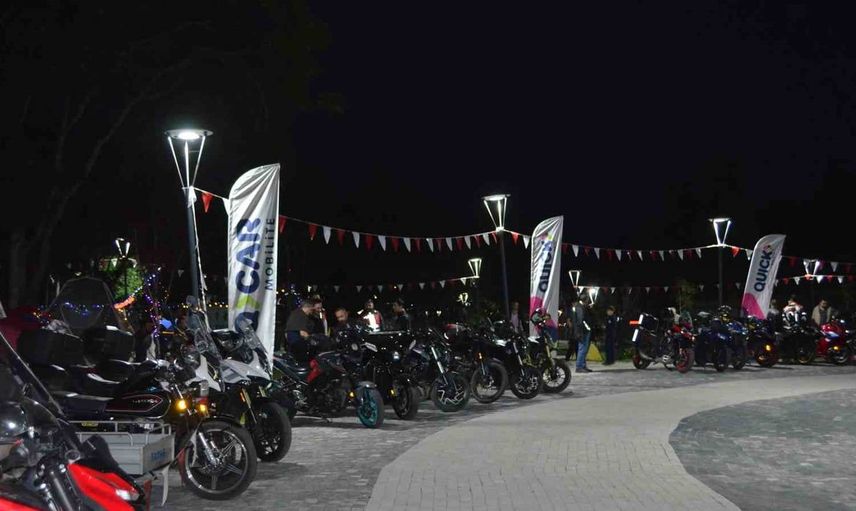 Tosya'da motosiklet tutkunları buluştu