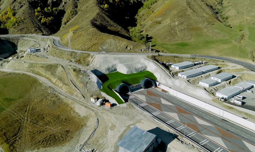 Dallıkavak Tüneli ile 9 kilometrelik ulaşım kesimi hizmete giriyor