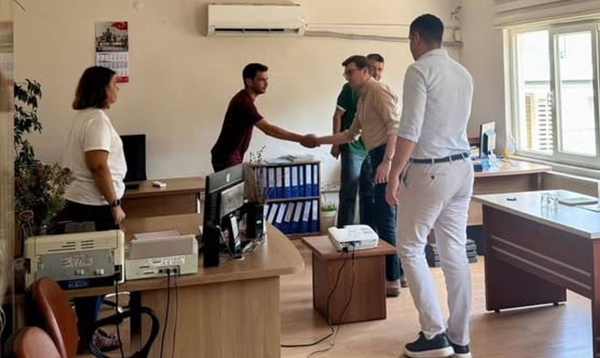 Kaymakam Sözen, tarım müdürlüğü ve su ürünleri işletmesinde incelemelerde bulundu