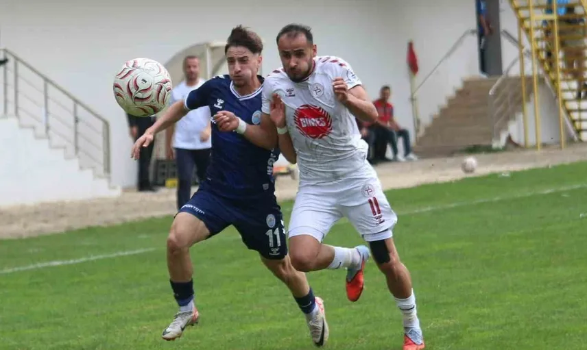 Pazarspor, son dakikada bulduğu golle Tokat Belediyesi'ni mağlup etti