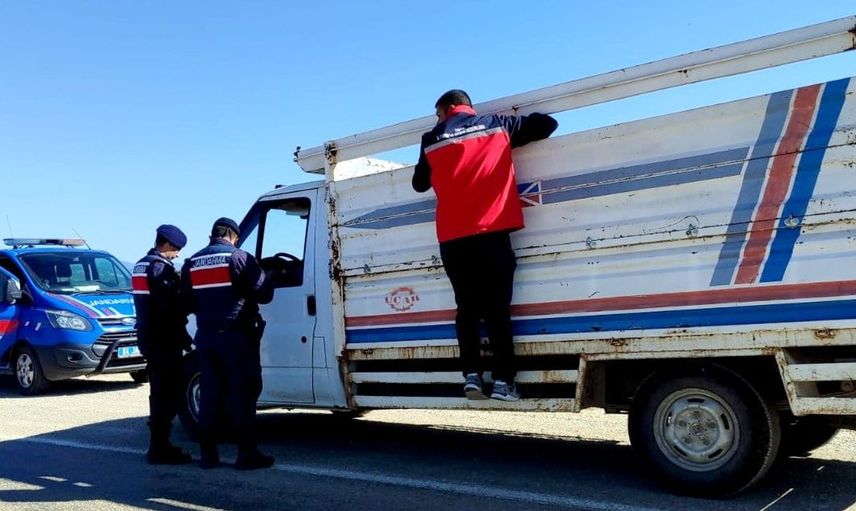 Uşak'ta hayvan sağlığı için yol denetimleri devam ediyor