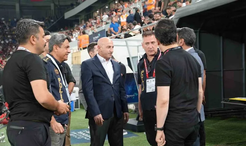 Eryaman Stadyumu'nda güvenlik önlemleri gözden geçirildi