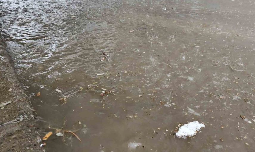 Aydın'da aniden bastıran yağmur, vatandaşları hazırlıksız yakaladı