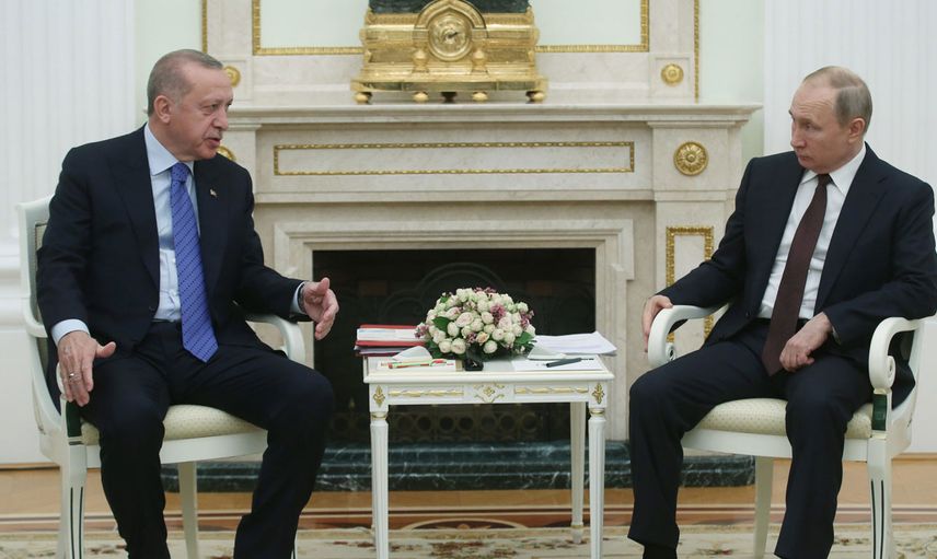 Beklenen görüşme gerçekleşti! Soçi'de Başkan Erdoğan ve Putin bir araya geldi!