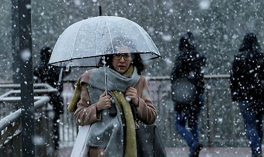 Beklenen soğuklar sonunda geliyor! Kar ve sağanak yolda