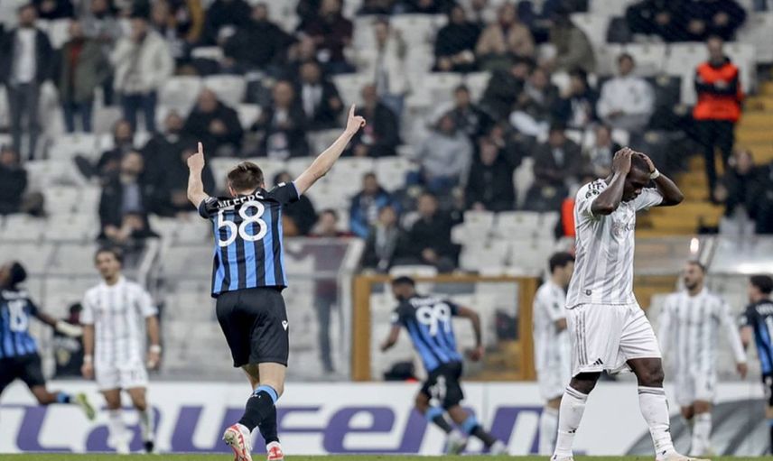 Beşiktaş İstanbul’da darmaduman oldu: Club Brugge 5-0 galip geldi