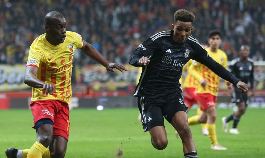 Beşiktaş'tan sessiz prova: Kayserispor ile deplasmanda berabere kaldı