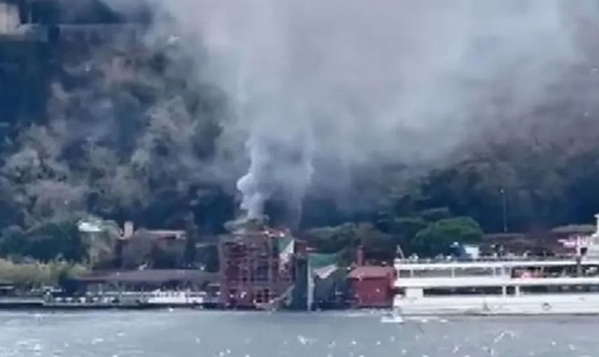 Beykoz’da korkutan yangın: Duman gökyüzünü kapladı