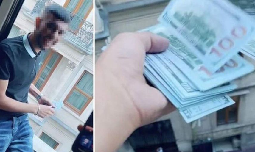 Beyoğlu'nda otel penceresinden sahte dolar atmıştı! Sahte dolarla gösteri yapan turist yakalandı