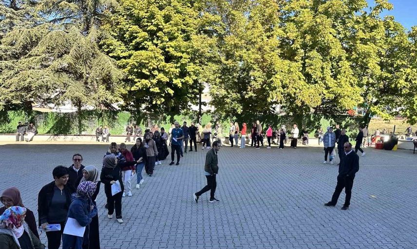 Kastamonu'da kamu personeli seçme sınavı heyecanı yaşanıyor