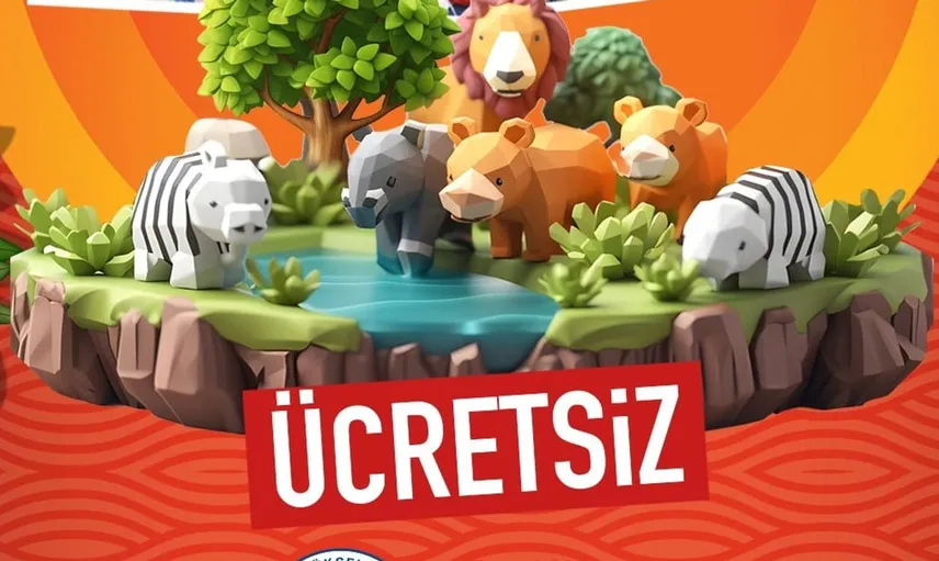 Cumhuriyet Bayramı'nda hayvanat bahçesi ziyaretçilere ücretsiz