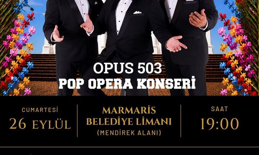 El Salvador'un ünlü grubu OPUS 503, Marmaris'te sahne alacak
