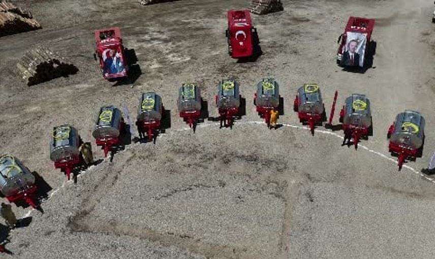 Orman yangınlarına karşı mücadelede dağıtılan su tankeri sayısı 164’e ulaştı