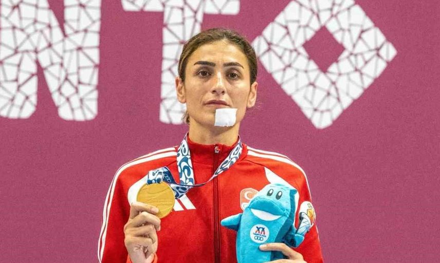 Hatice Kübra İlgün, 20. Akdeniz Oyunları'nda altın madalya kazandı
