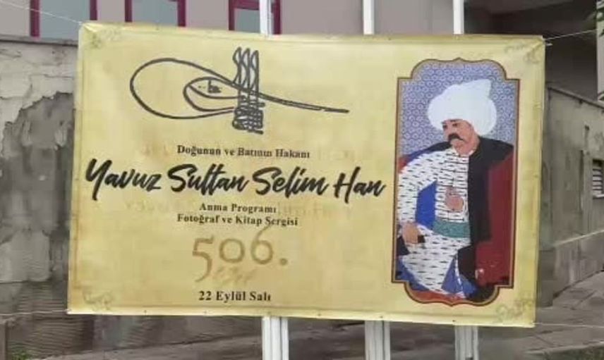 Yavuz Sultan Selim Han vefatının yıl dönümünde özel bir törenle anıldı