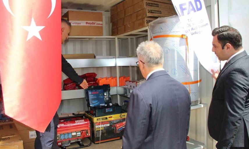 Bingöl'de afete müdahale kapasitesi güçleniyor