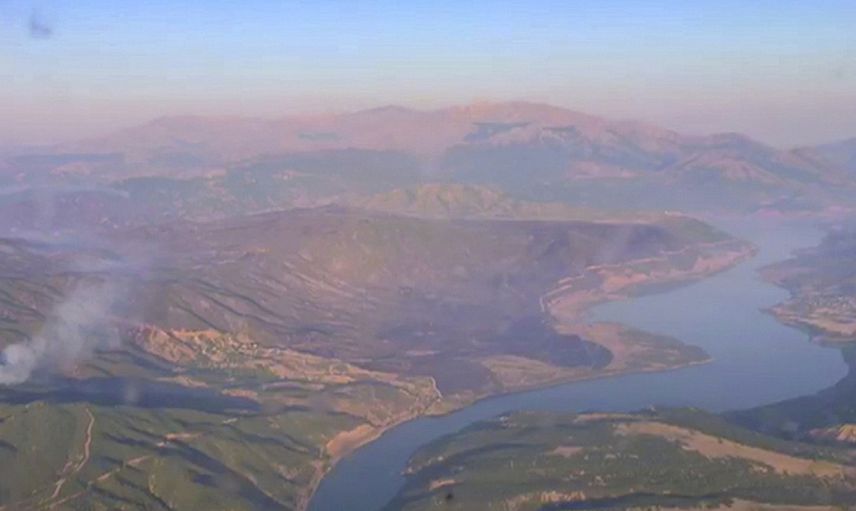Bingöl'de Ormanlık Alanda Çıkan Yangına Ekiplerin Müdahalesi Devam Ediyor