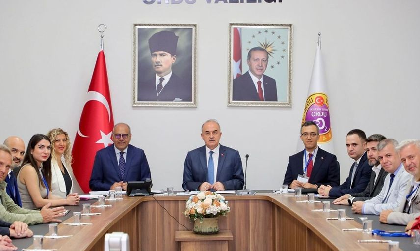 Birleşmiş Milletler ILO Heyeti Ordu Valisi ile Buluştu