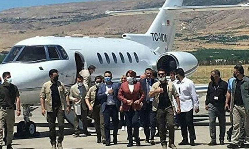 "Biz Özel Uçak Kullanmayız" Diyen Meral Akşener 1 Ayda 16 Kez Özel Uçak Kullandı