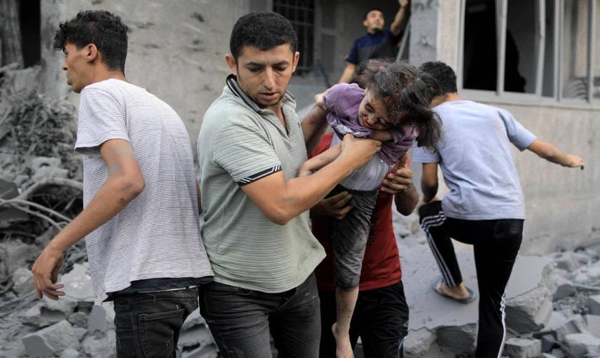 BM savaşın kirli bilançosunu duyurdu: 1 milyon Filistinli yerinden edildi
