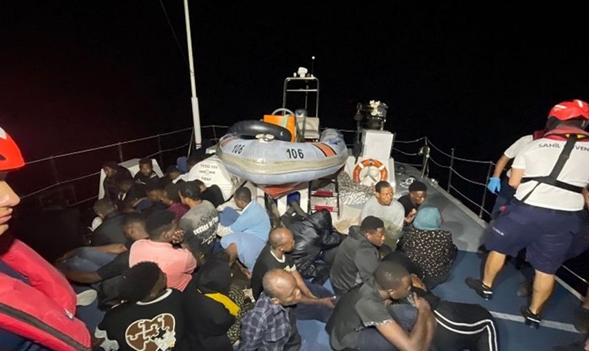 Bodrum'da 35 Düzensiz Göçmen Kurtarıldı