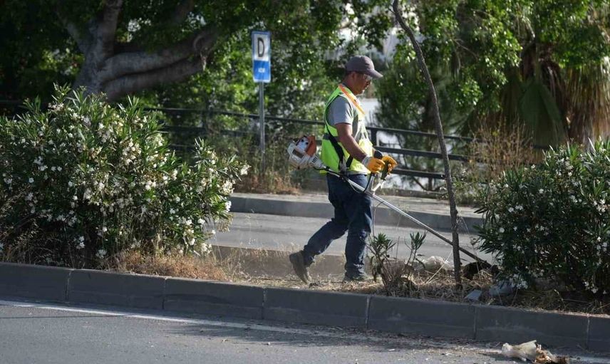 Bodrum’da Devam Eden Ot Temizliği Çalışmaları