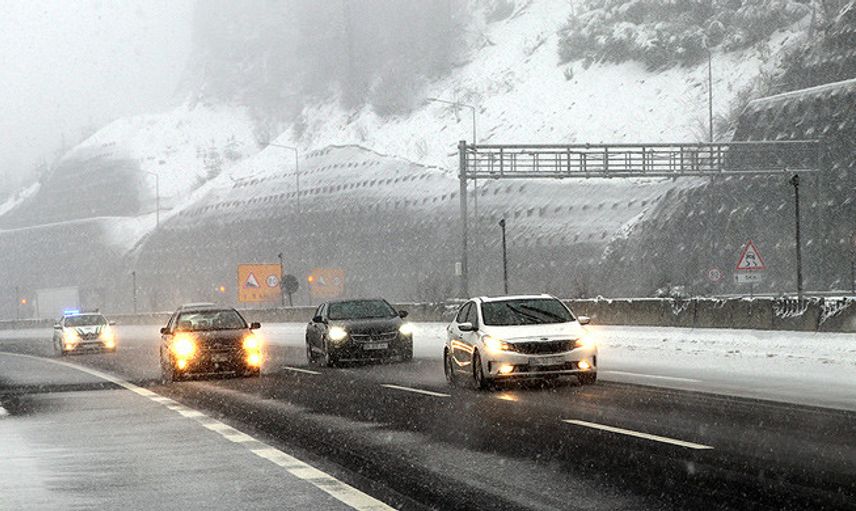 Bolu Dağı'nda Kar Kalınlığı 20 Santimetre Oldu