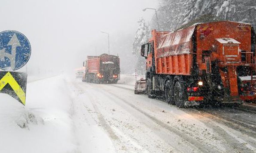 Bolu Dağı'nda Kar Kalınlığı 55 Santimetreye Çıktı