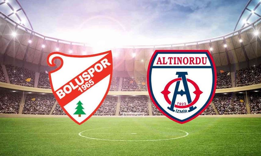 Boluspor-Altınordu maçı TRT Avaz ile canlı izle