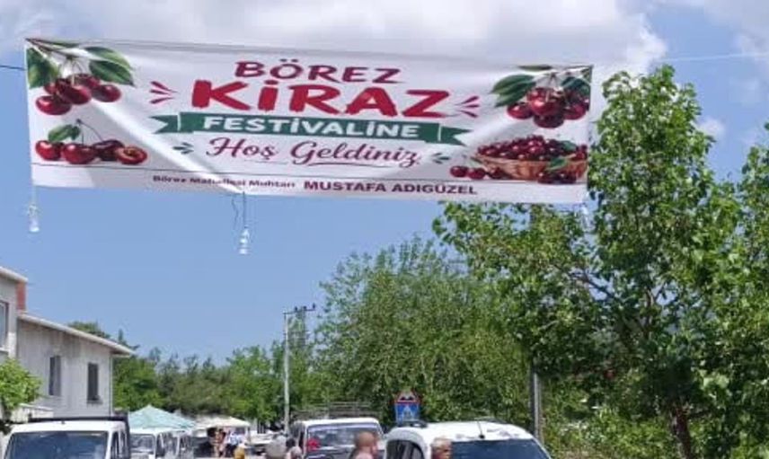 Börez'de 4. Kiraz Festivali Coşkusu