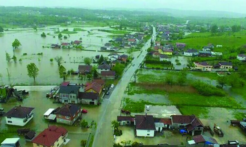 Bosna Hersek'te Meydana Gelen Sel Hayatı Olumsuz Etkiledi