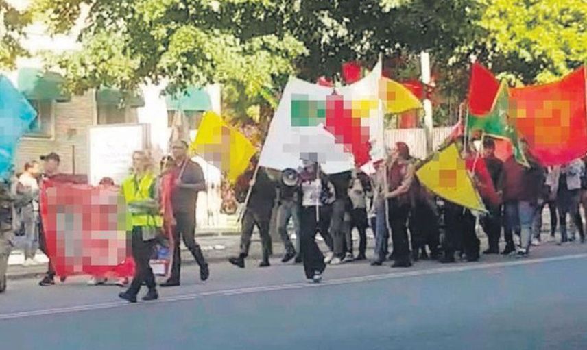 Bu kafayla NATO'ya girmesi zor! İsveç'te PKK yandaşları kentte gösteri yaptı