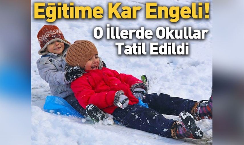 Bugün okul var mı, tatil mi? Valilik son dakika duyuruları 17 Mart Perşembe kar tatili olan iller: Trabzon, Rize, Batman... 