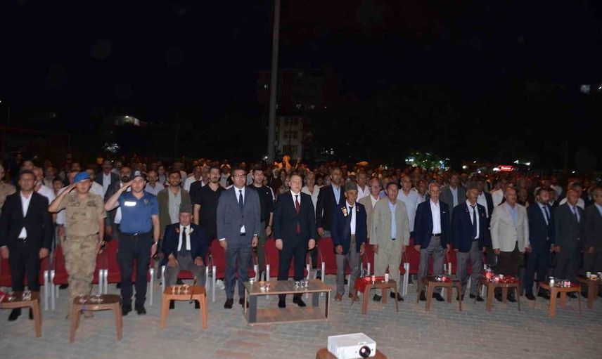 Bulanık’ta 15 Temmuz etkinliği düzenlendi