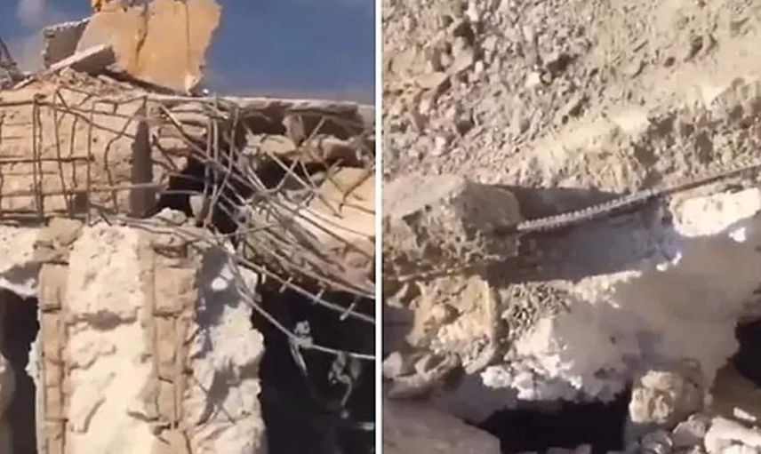 Bunun adı ihmal değil cinayet: Bina kolonlarında beton yerine köpük çıktı