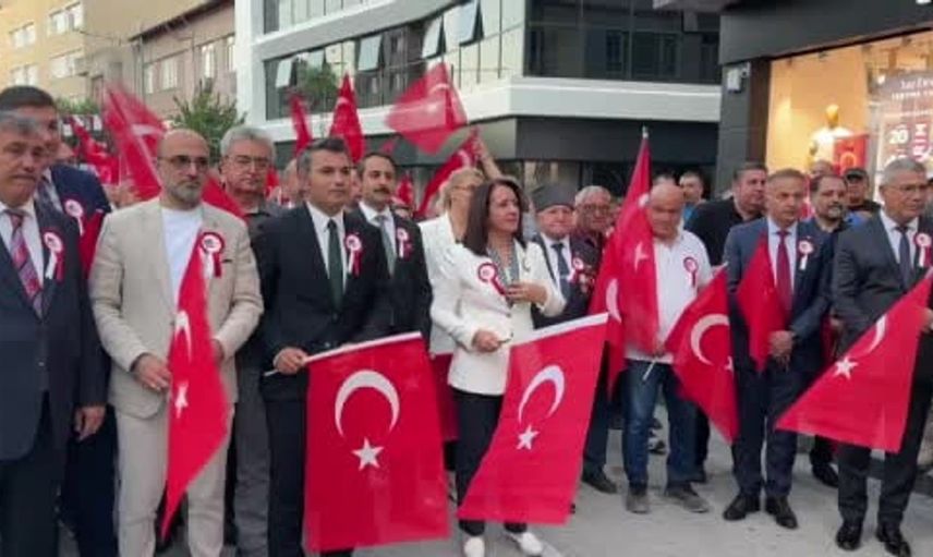 Burdur'da 15 Temmuz kortej yürüyüşü ve anma programı