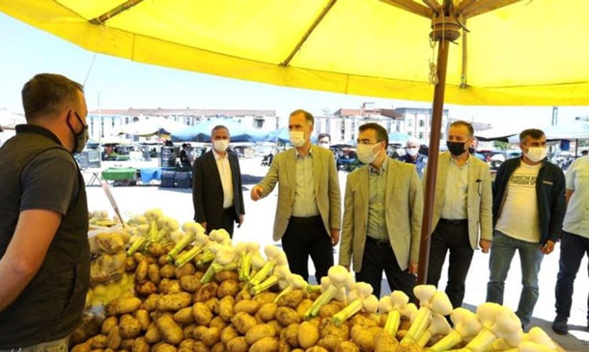 Bursa İnegöl’de Semt Pazarları Denetlendi